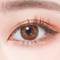 Peach Pinky Brown Colored Contacts