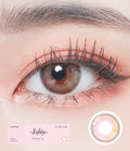 Lighly Mellow 1Day Pink Colored Contacts