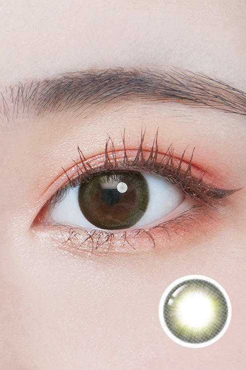 It's Natural Forest Green (2pcs / 3Months) Colored Contacts