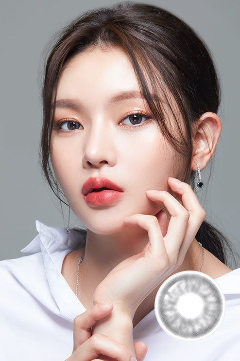 It's Water Gray Colored Contacts