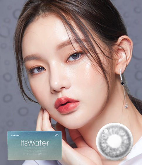 It's Water Gray Colored Contacts
