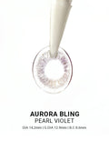 Aurora Bling Pearl Violet - LENSTOWNUS