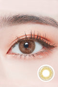 Lighly Pure Brown Colored Contacts