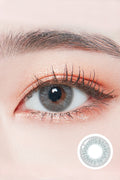 Lighly Pure Gray Colored Contacts
