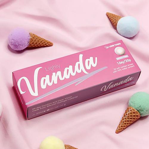 Lighly Vanada Berry Pink Colored Contacts