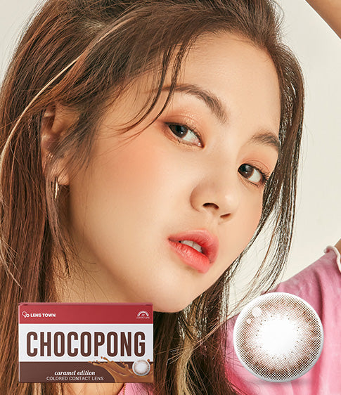 New Chocopong Caramel Choco Colored Contacts
