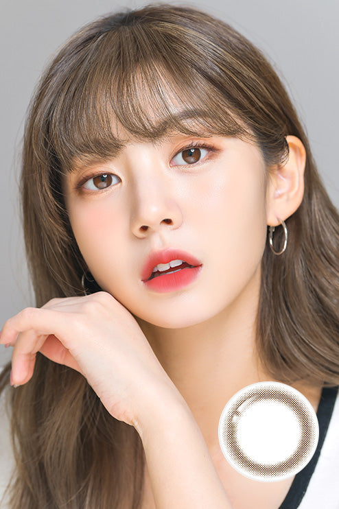 Nudy Coco 1Day Brown Colored Contacts