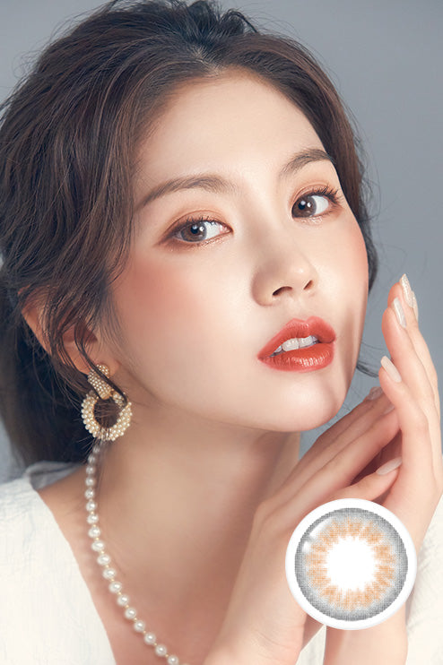 Retears Gray (2pcs / 3Months) Colored Contacts