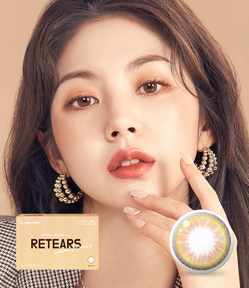 Retears Brown (2pcs / 3Months) Colored Contacts