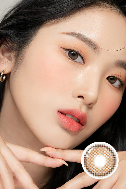 Romantea Ring Brown Colored Contacts