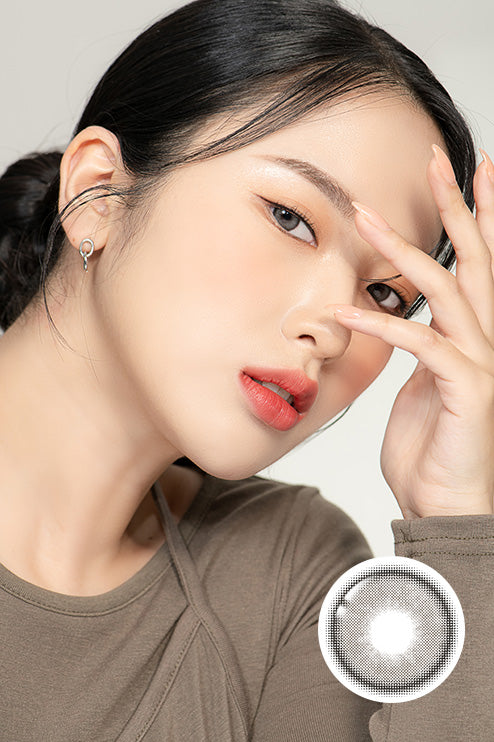 Romantea Ring Gray Colored Contacts