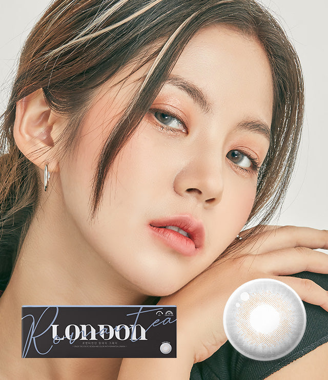 Romantea London 1Day Gray Colored Contacts