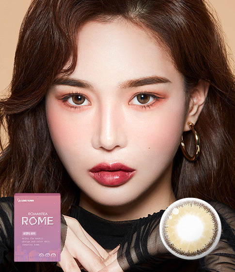 Romantea Rome Brown Colored Contacts