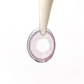 Rose Swan Violet Quartz Colored Contacts
