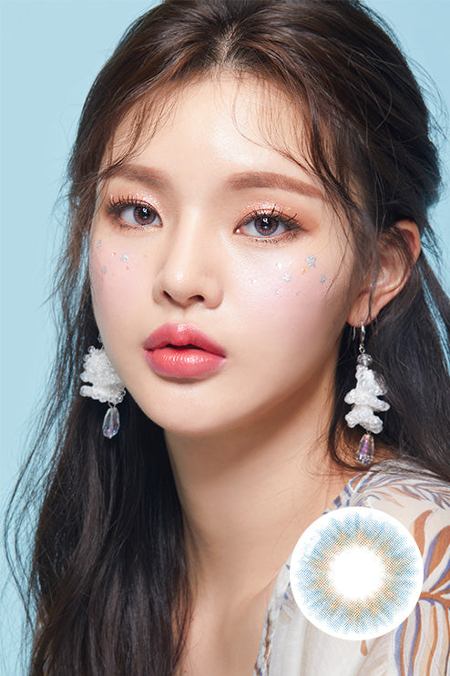 Tint Bling Blue (2pcs / Monthly) Colored Contacts