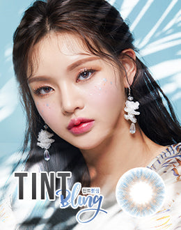 Tint Bling Blue (2pcs / Monthly) Colored Contacts