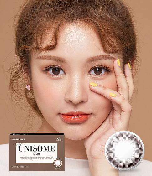 Unisome Choco (2pcs / Monthly) Colored Contacts
