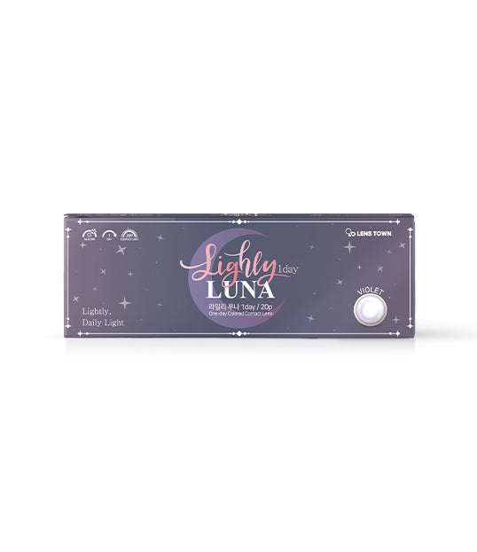 Lighly Luna Violet Colored Contacts