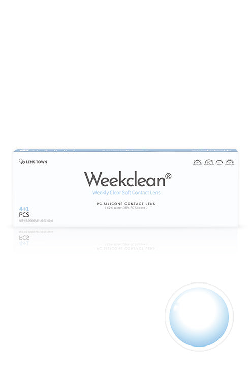 Weekclean (5pcs / 1Week) Colored Contacts