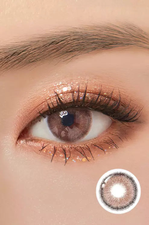 Chocopong Edge Caramel Choco Toric Colored Contacts