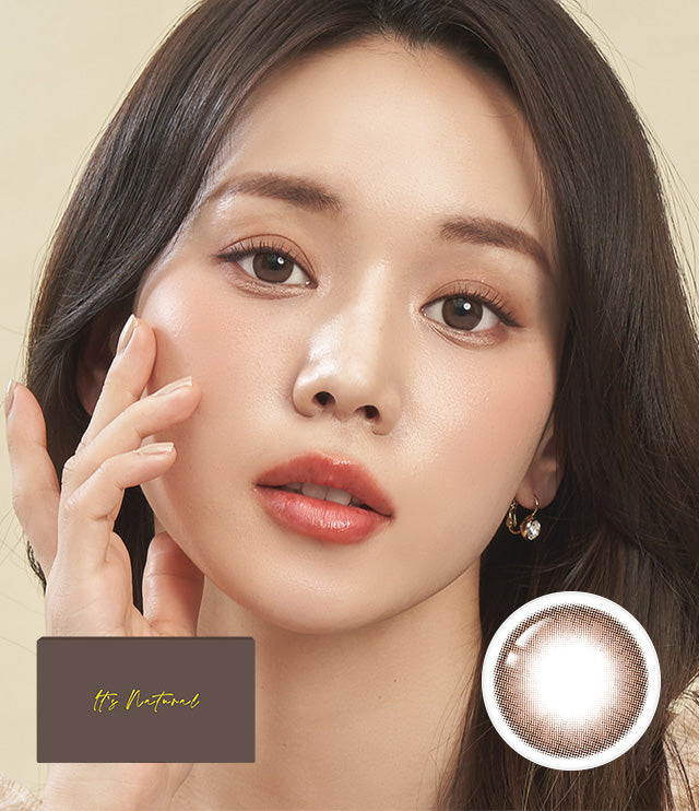 It's Natural Cappuccino (2pcs / 3Months) Colored Contacts