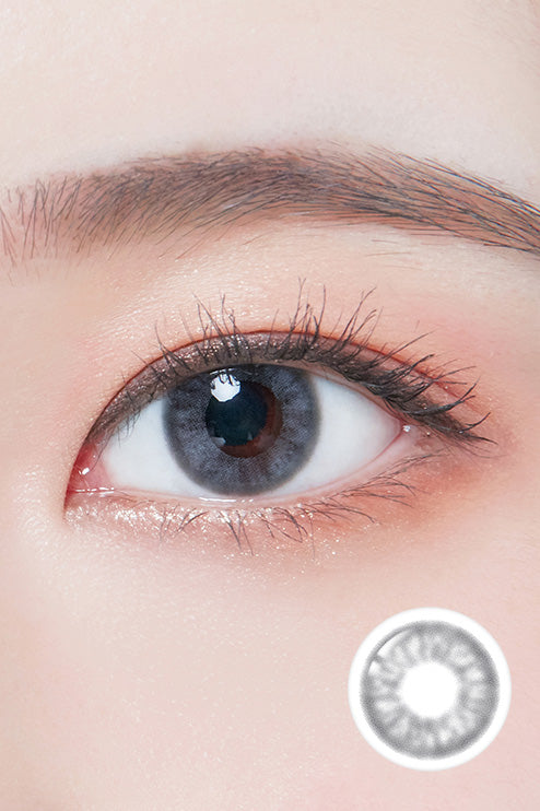 It's Water Gray Colored Contacts