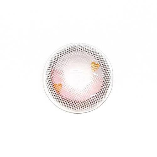 Hotto Strawberry Gray (2pcs / Monthly) Colored Contacts