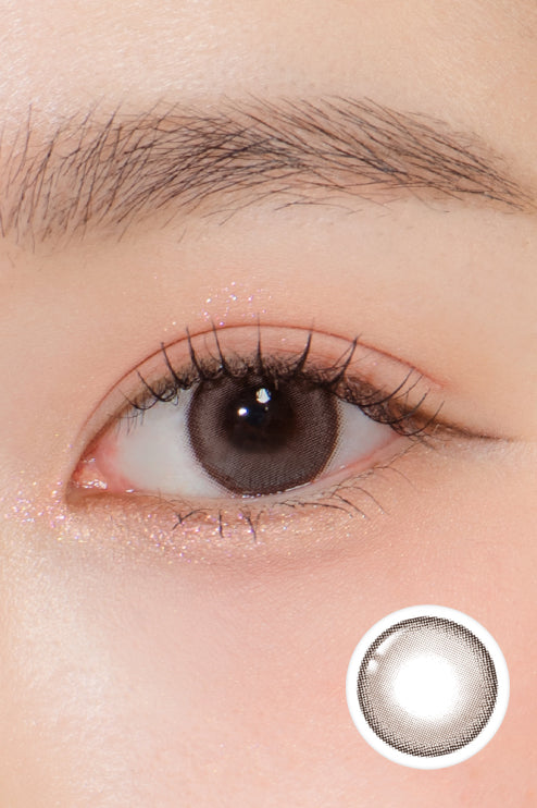 Odd I's M Pure Dark Brown - LENSTOWNUS