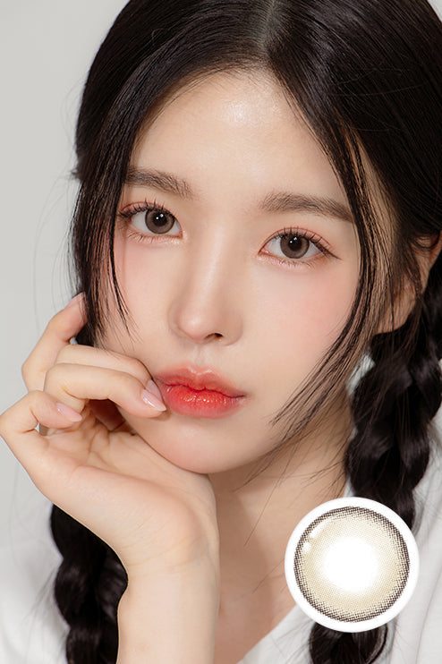 Odd I's M Pure Light Brown - LENSTOWNUS