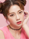 Peach Pinky Brown Colored Contacts