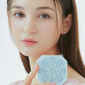 Rose Swan Swarovski Lens Case Colored Contacts