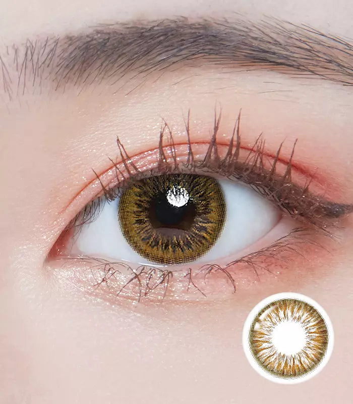 Aria Beach Brown Toric Colored Contacts