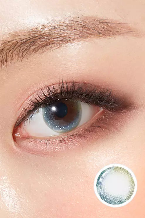 Aqua Bling Aqua Blue (2pcs / 3Months) Colored Contacts