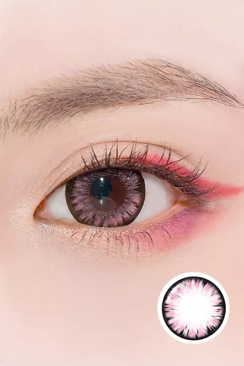 Back to Basic Macaron Pink Colored Contacts