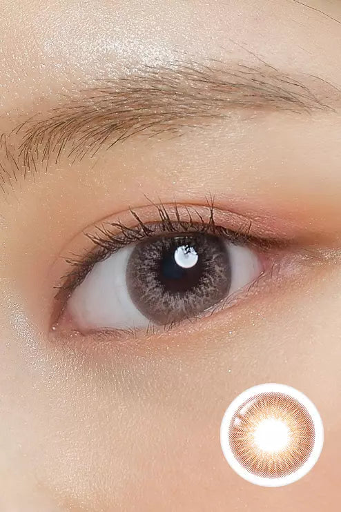 Dear MIMI Brown Colored Contacts