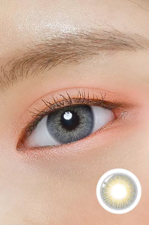 Dear MIMI Gray Colored Contacts