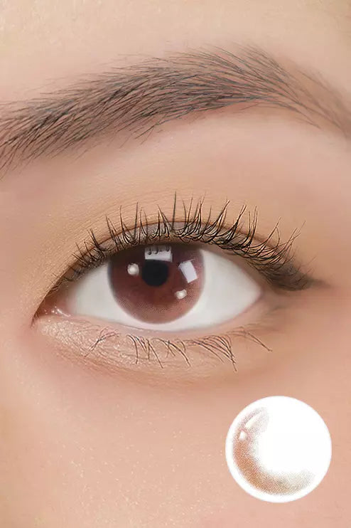 Joy Burgundy Brown Colored Contacts
