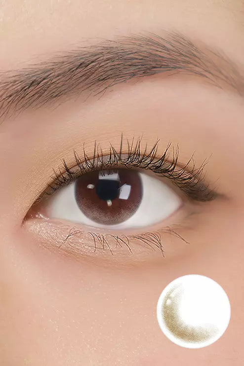 Joy Nude Brown Colored Contacts