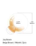 Joy Beige Brown - LENSTOWNUS