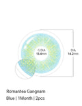 Romantea GangNam Blue - LENSTOWNUS