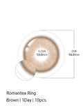 Romantea Ring Brown - LENSTOWNUS