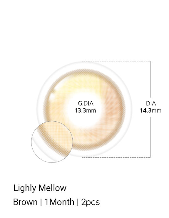 Lighly Mellow Brown - LENSTOWNUS