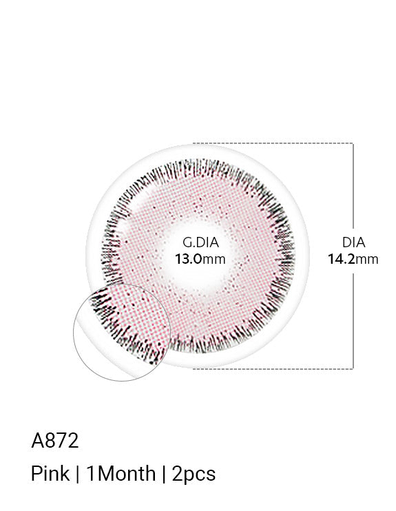 A872 Pink - LENSTOWNUS