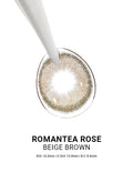 Romantea Rose Beige Brown - LENSTOWNUS