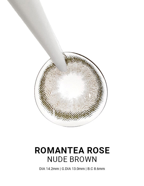 Romantea Rose Nude Brown - LENSTOWNUS