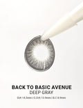 Back to Basic Avenue Deep Gray - LENSTOWNUS