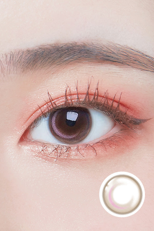  Lighly Luna Brown Colored Contacts