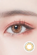 Lighly Fantasy Brown Colored Contacts