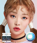  Luna Prism Mercury Blue Colored Contacts