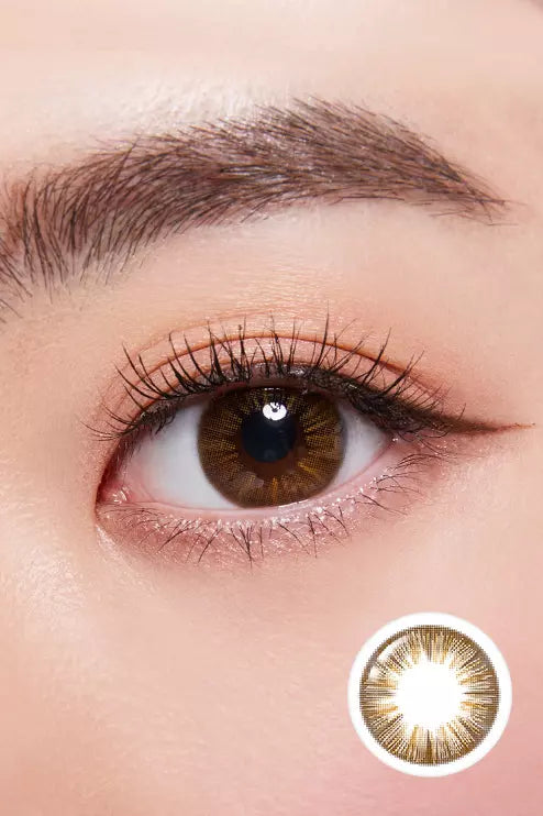  Mademoiselle Brown Colored Contacts